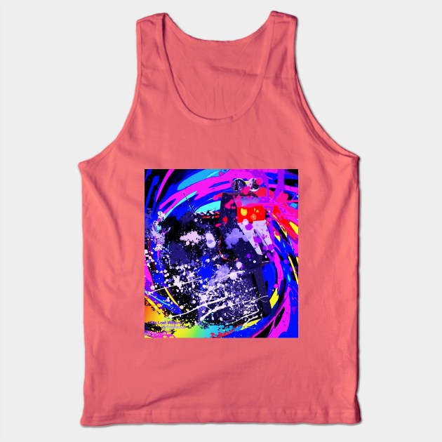 swirl k9 Tank Top by EnceladusWaters